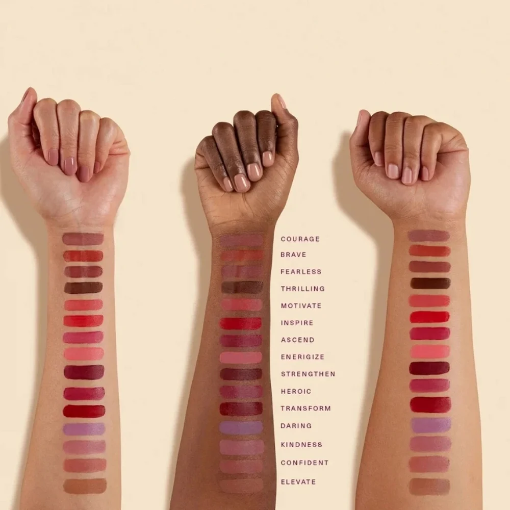 NIB Rare Beauty Lip Souffle Matte Lip Cream Elevate Light Warm Beige